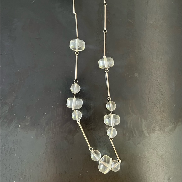 Mid-Century Lucite Necklace - Picture 2 of 4